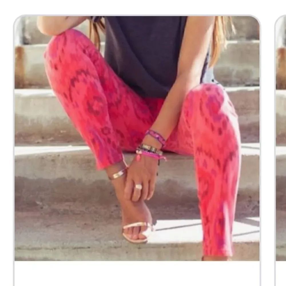 Joe’s Jeans Ikat Cropped Skinny Jeans